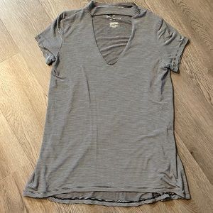 American eagle striped T shirt
